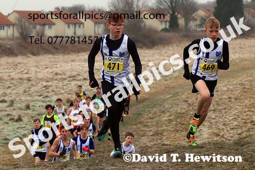 Boys under-15s 2025 Start Fitness NEHL, Wrekenton, Gateshead. Photo: David T. Hewitson/Sports for All Pics